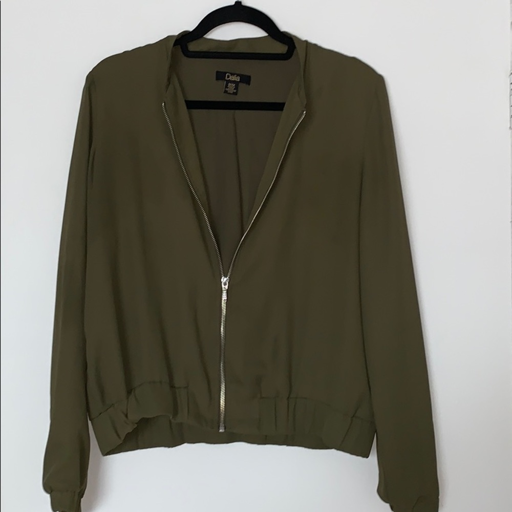 Zip up cardigan